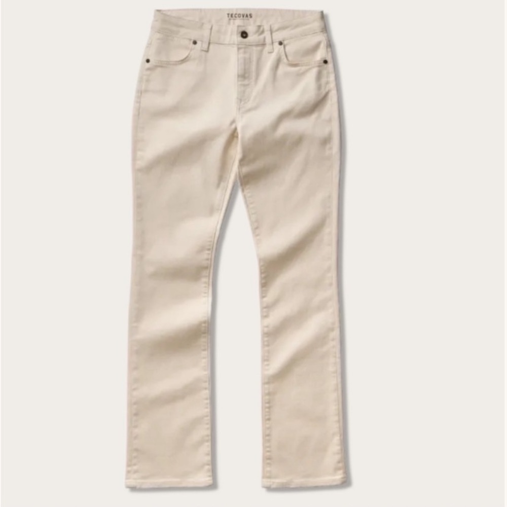 Tecovas | NWT High rise straight leg jeans in natural denim